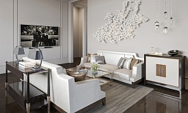 Пентхаус с террасами в комплексе элитных особняков «Полянка 44», Б. Полянка, 44, Корпус Камелия, 299 кв. м