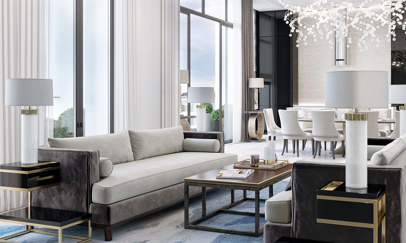 Пентхаус с террасами в комплексе элитных особняков «Полянка 44», Б. Полянка, 44, Корпус Камелия, 299 кв. м