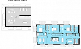 Двухуровненвый пентхаус, ул. Солянка, д.7, ЖК «Дом с Атлантами», 330.6 кв.м