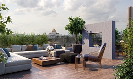 Пентхаус в ЖК «Titul на Якиманке», 2-й Хвостов пер. д. 8/2, 281.51 кв. м