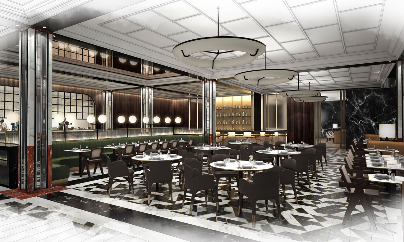 Пентхаус с террасой в ЖК «Vesper Tverskaya», ул. 1-я Тверская-Ямская, д.2 стр.1, 1051 кв.м.