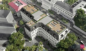 Двухуровненвый пентхаус, ул. Солянка, д.7, ЖК «Дом с Атлантами», 330.6 кв.м