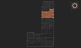 Двухуровневый пентхаус с террасой в ЖК «Большая Дмитровка IX, ул. Б. Дмитровка, 9, 159,93 кв.м.