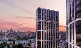 Пентхаус 6Б, Элитный дом «Chkalov», Земляной Вал ул., вл. 37, 105,9 кв.м