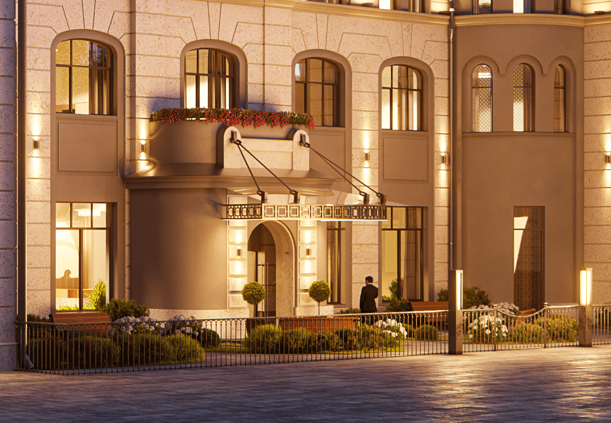 Пентхаус двухуровневый с террасой, Клубный дом «Чистые пруды», Потаповский пер., 5, стр. 4, 281 кв.м