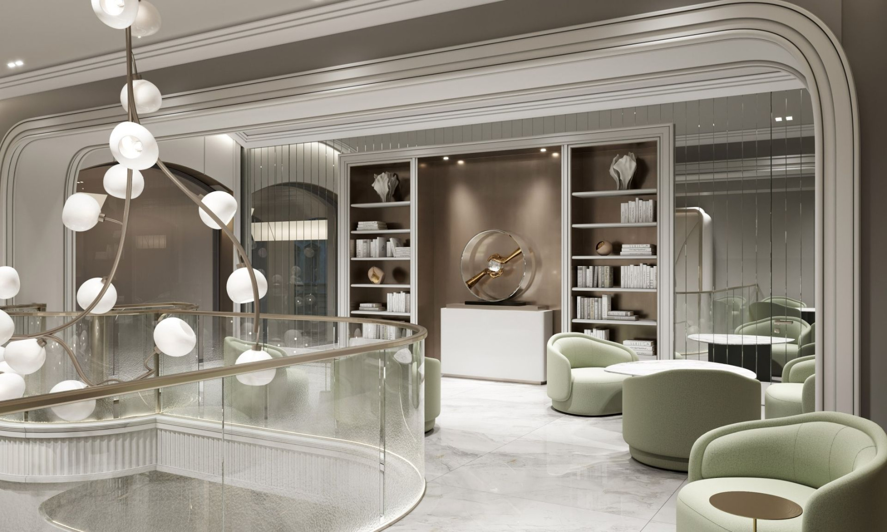 Пентхаус, Лот №206430, Клубный дом на Остоженке «Обыденский №1», Москва, ЦАО, Остоженка, м. Кропоткинская, 3-й Обыденский переулок