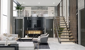 Пентхаус двухуровневый с террасой, ЖК «KAZAKOV Grand Loft», Казакова ул., д. 7, 164,7 кв.м