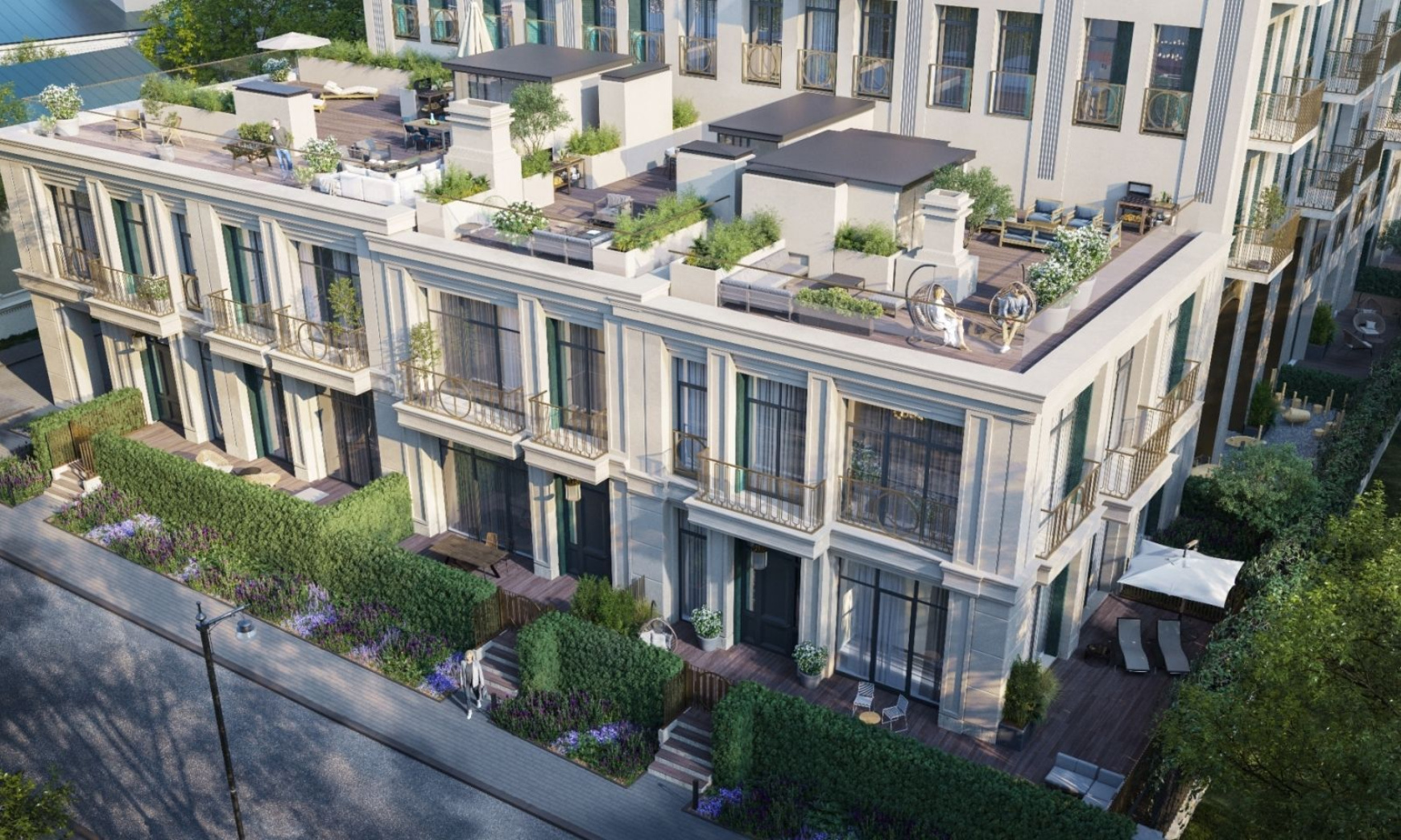 Пентхаус, Лот №206430, Клубный дом на Остоженке «Обыденский №1», Москва, ЦАО, Остоженка, м. Кропоткинская, 3-й Обыденский переулок