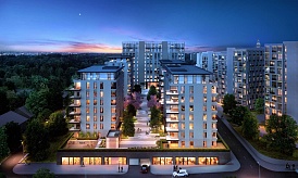 Пентхаус c терассой в ЖК «Вишнёвый сад», Мосфильмовская ул., д. 1, Корпус D, 233 кв. м