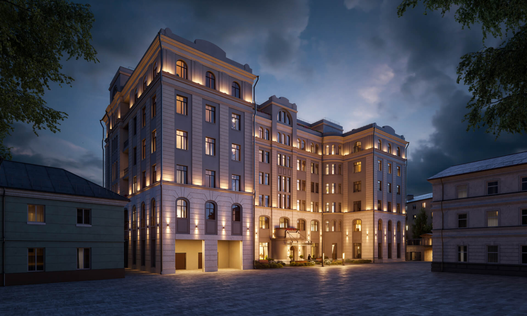 Пентхаус двухуровневый с террасой, Клубный дом «Чистые пруды», Потаповский пер., 5, стр. 4, 387 кв.м