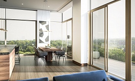 Пентхаус c терассой в ЖК «Вишнёвый сад», Мосфильмовская ул., д. 1, Корпус D, 233 кв. м