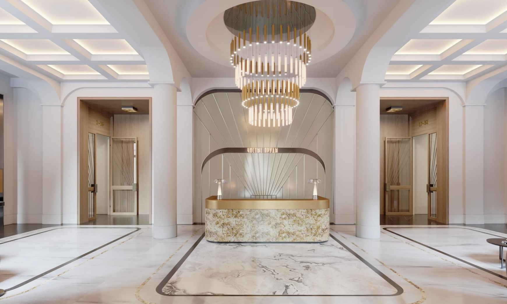 Пентхаус двухуровневый с террасой, Клубный дом «Чистые пруды», Потаповский пер., 5, стр. 4, 372 кв.м