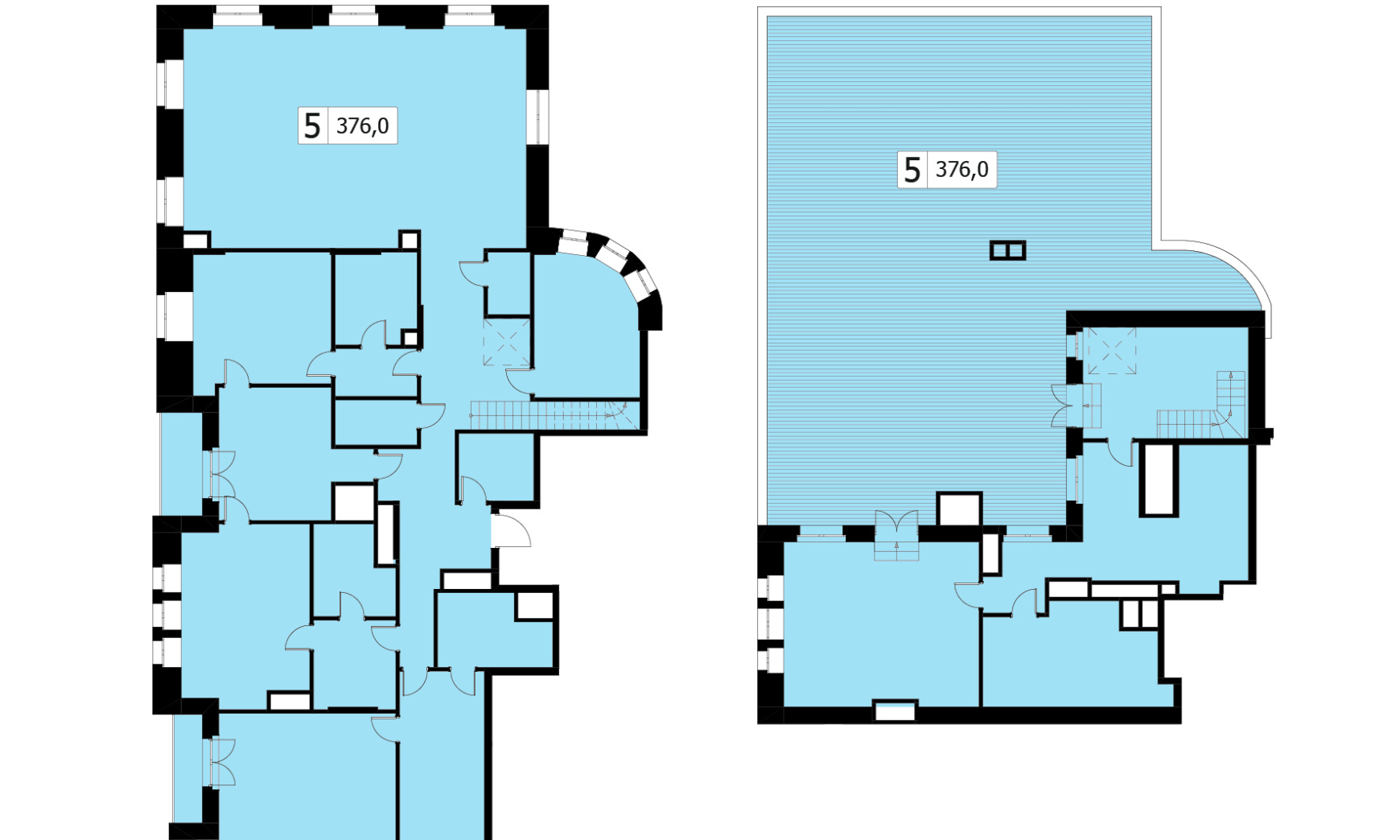 Пентхаус двухуровневый с террасой, Клубный дом «Чистые пруды», Потаповский пер., 5, стр. 4, 372 кв.м