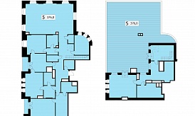 Пентхаус двухуровневый с террасой, Клубный дом «Чистые пруды», Потаповский пер., 5, стр. 4, 372 кв.м