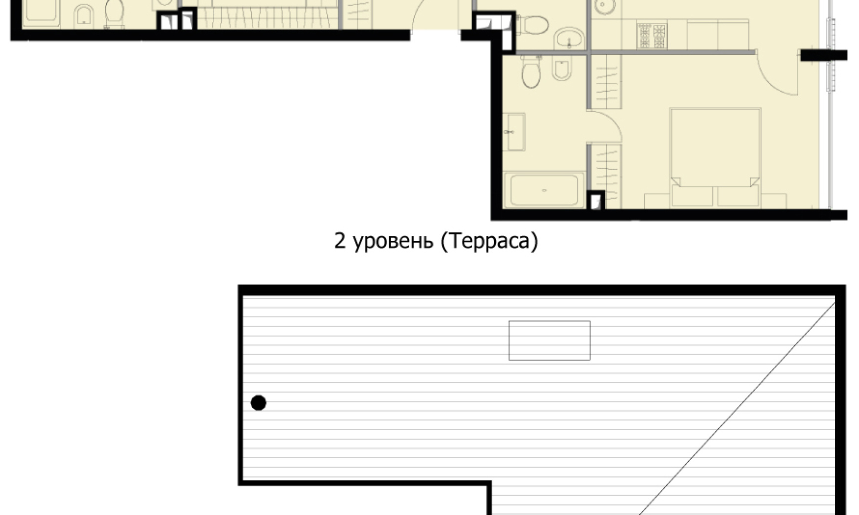 Пентхаус двухуровневый с террасой, ЖК «KAZAKOV Grand Loft», Казакова ул., д. 7, 164,7 кв.м