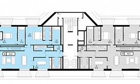 Двухуровненвый пентхаус, ул. Солянка, д.7, ЖК «Дом с Атлантами», 330.6 кв.м