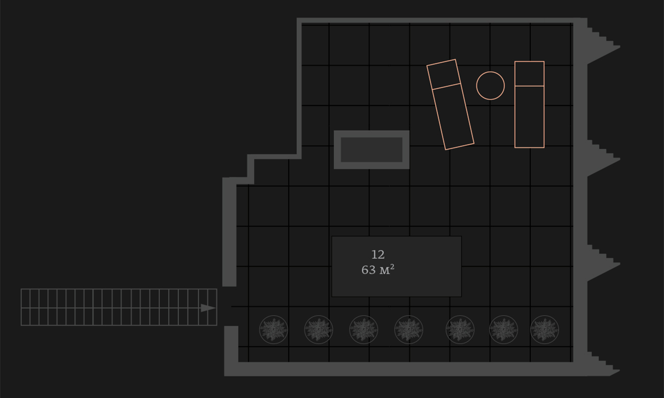 Двухуровневый пентхаус с террасой в ЖК «Большая Дмитровка IX, ул. Б. Дмитровка, 9, 159,93 кв.м.
