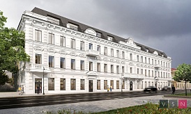 Двухуровненвый пентхаус, ул. Солянка, д.7, ЖК «Дом с Атлантами», 338.6 кв.м