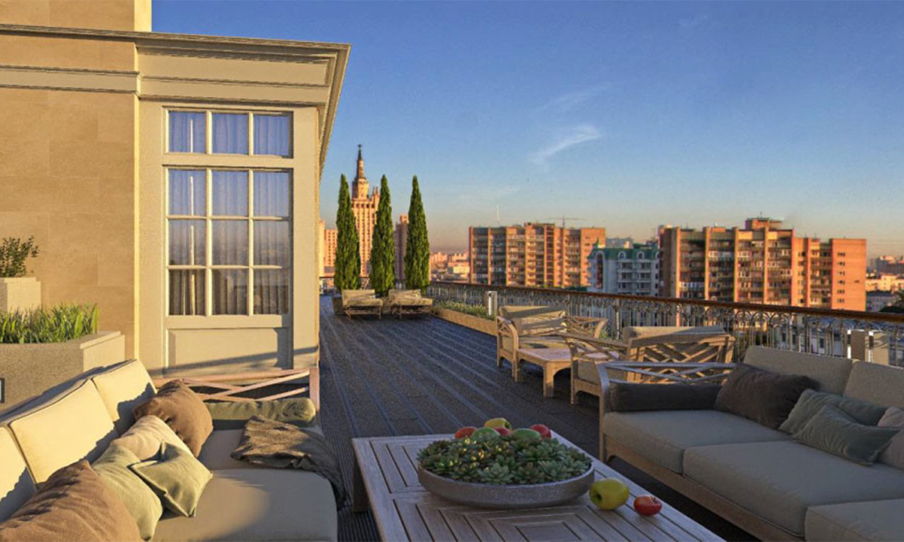 Двухуровневый пентхаус в элитном «Доме на Хлебном», Хлебный пер., 19, 339,5 кв. м