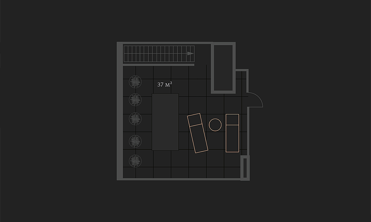 Двухуровневый пентхаус с террасой в ЖК «Большая Дмитровка IX, ул. Б. Дмитровка, 9, 170,51 кв.м