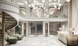 Пентхаус, Лот №206430, Клубный дом на Остоженке «Обыденский №1», Москва, ЦАО, Остоженка, м. Кропоткинская, 3-й Обыденский переулок