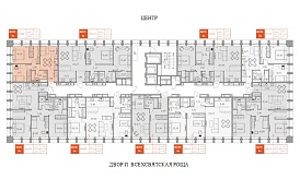 Одноуровневый пентхаус №242, Комплекс апартаментов «BAIRES», 65 кв.м.