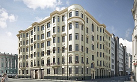 Пентхаус с террасами в комплексе элитных особняков «Полянка 44», Б. Полянка, 44, Корпус Камелия, 261,8 кв. м