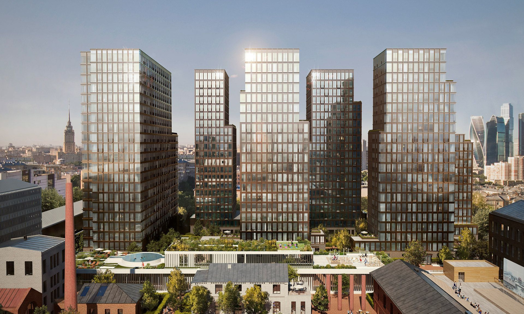 Пентхаус, Лот №201151, Жилой квартал «Lucky» (Лаки), Москва, ЦАО, Пресненский, м. Улица 1905 года, 2-я Звенигородская