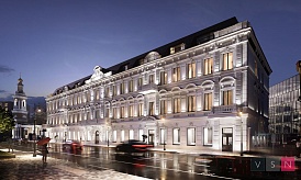 Двухуровненвый пентхаус, ул. Солянка, д.7, ЖК «Дом с Атлантами», 338.6 кв.м