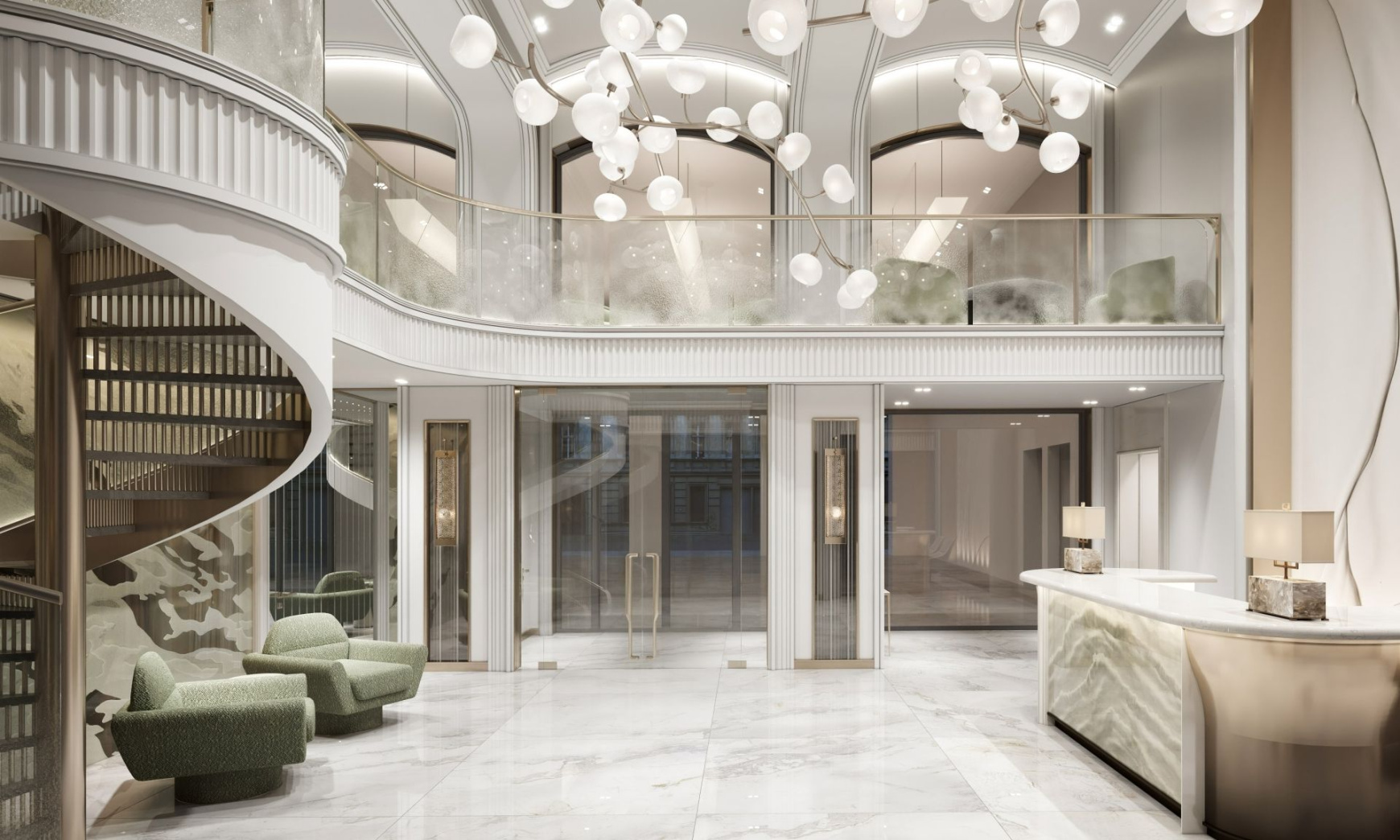 Пентхаус, Лот №283569, Клубный дом на Остоженке «Обыденский №1», Москва, ЦАО, Остоженка, м. Кропоткинская, 3-й Обыденский переулок