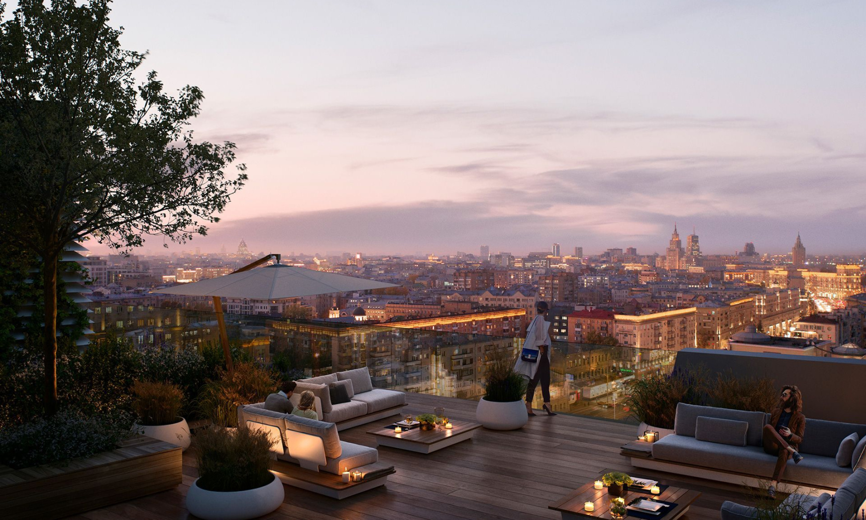 Пентхаус, Лот №197148, Дом «Chkalov» (Чкалов), Москва, ЦАО, Басманный, м. Чкаловская, м. Курская, Земляной Вал