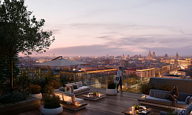 Пентхаус, Лот №197148, Дом «Chkalov» (Чкалов), Москва, ЦАО, Басманный, м. Чкаловская, м. Курская, Земляной Вал