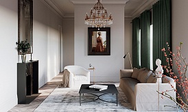 Двухуровневый пентхаус в ЖК «Большая Дмитровка IX, ул. Б. Дмитровка, 9, 120,93 кв.м.