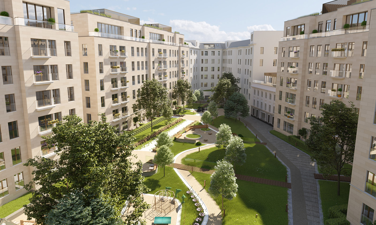 Пентхаус с террасами в комплексе элитных особняков «Полянка 44», Б. Полянка, 44, Корпус Камелия, 299 кв. м