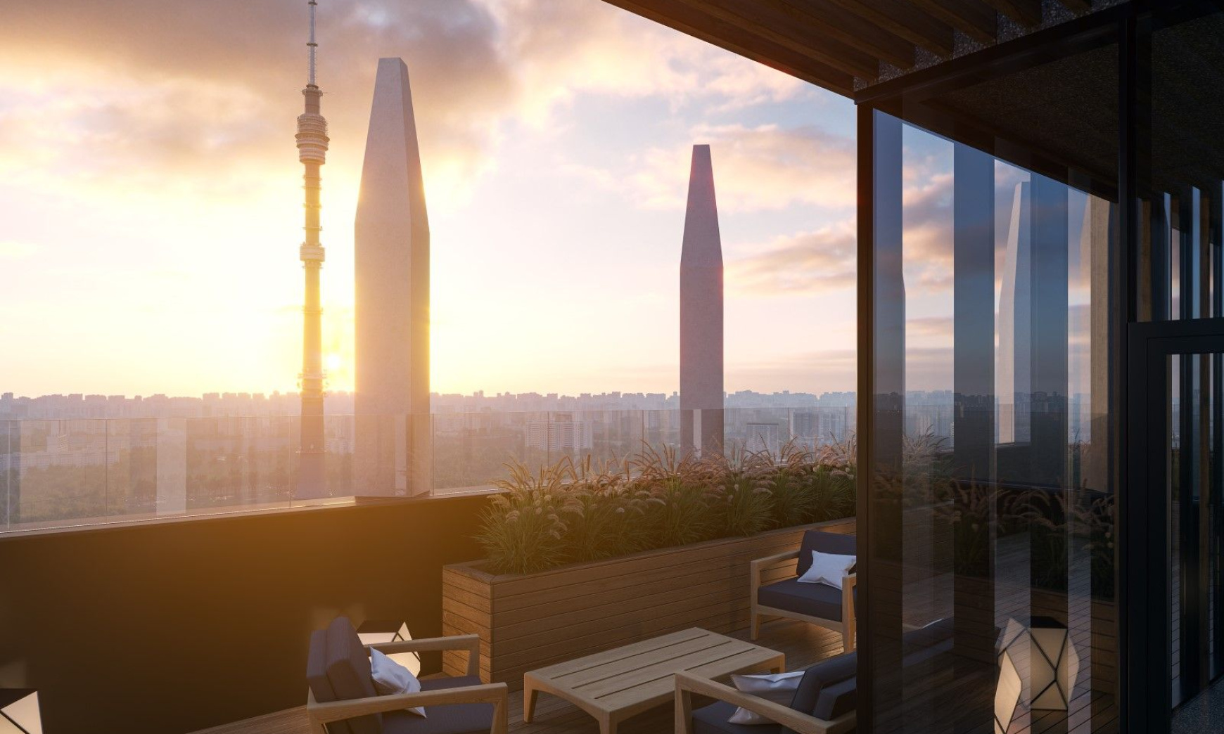 Пентхаус, Лот №195974, Дом «Достижение», Москва, СВАО, Марфино, м. Бутырская, Академика Королева