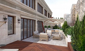 Пентхаус с террасой в клубном доме "В  Газетном", Газетный пер., 13/15, 392 кв.м