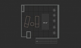 Двухуровневый пентхаус в ЖК «Большая Дмитровка IX, ул. Б. Дмитровка, 9, 120.9 кв.м.