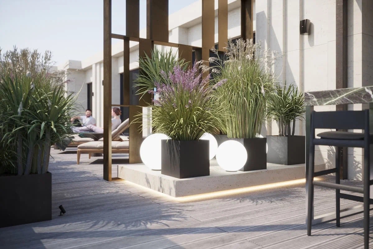 Пентхаус с террасой и камином в ЖК «CULT», Ленинский пр-т., вл. 2, 175,8 кв. м, номер 9-2