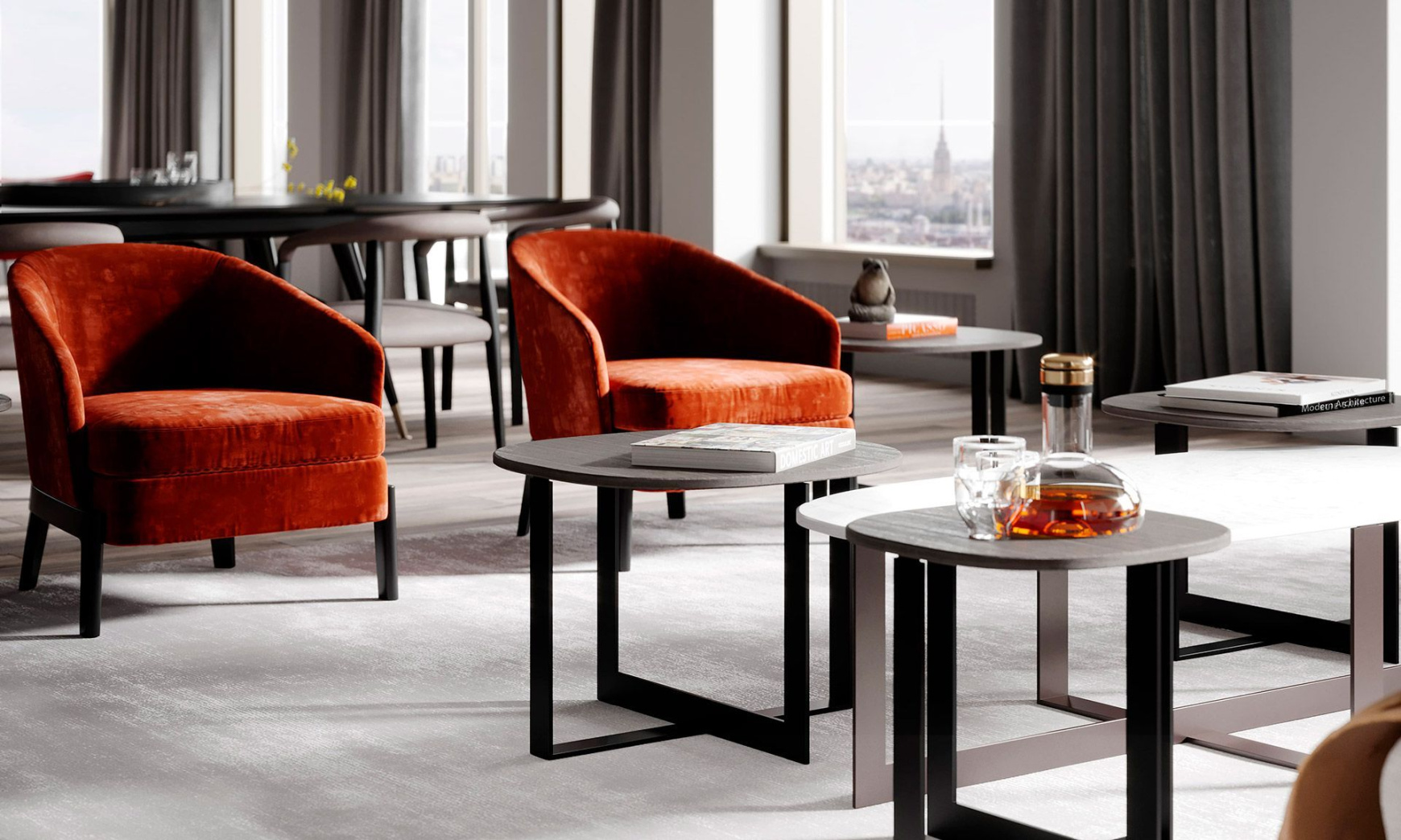 Пентхаус, Лот №201161, ЖК «Лаки» (Lucky), Москва, ЦАО, Пресненский, м. Улица 1905 года, 2-я Звенигородская