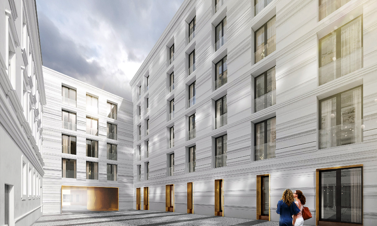 Двухуровневый пентхаус с террасой в ЖК «Большая Дмитровка IX, ул. Б. Дмитровка, 9, 159.93 кв.м.