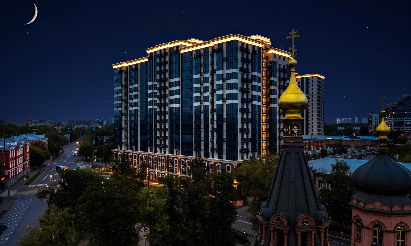 Пентхаус, Лот №220705, Жилой комплекс «Ренессанс», Москва, ВАО, Сокольники, м. Сокольники, 2 корпуса: 1) ул. Матросская Тишина 12