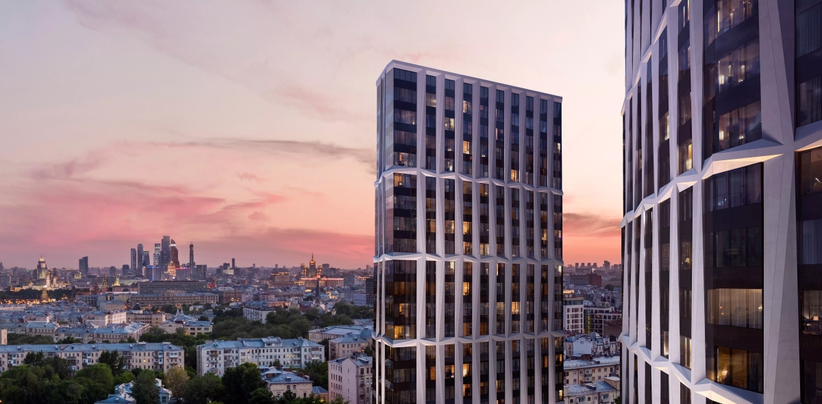 Пентхаус 5Б, Элитный дом «Chkalov», Земляной Вал ул., вл. 37, 100,5 кв.м