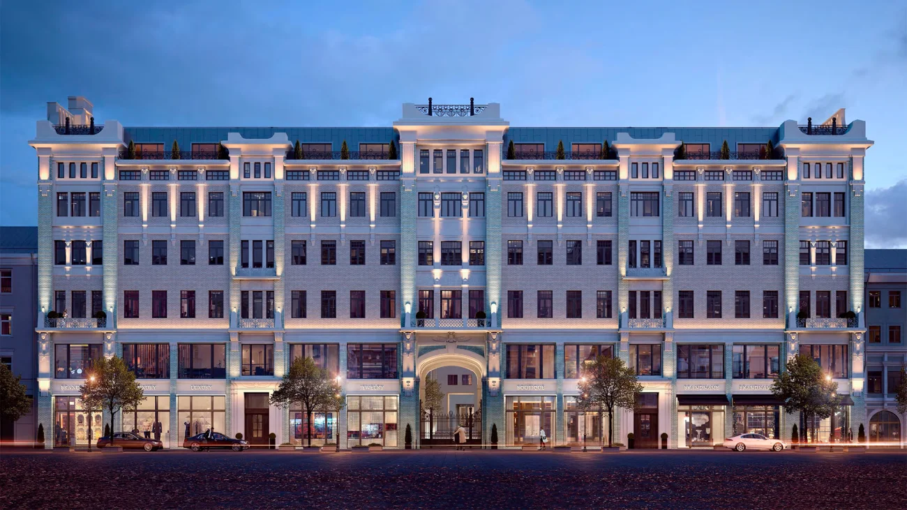 Пентхаус, Лот №126281, ЖК «Большая Дмитровка IX», Москва, ЦАО, Тверской, м. Охотный ряд, м. Театральная, м. Площадь Революции, Большая Дмитровка