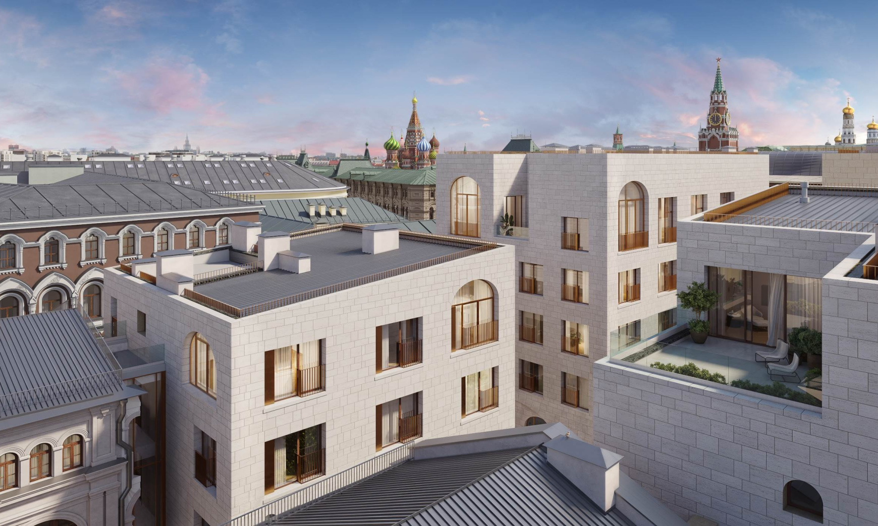 Пентхаус, Лот №194417, Сервисные резиденции в клубных особняках «Ильинка 3/8», Москва, ЦАО, Тверской, м. Китай-город, Ильинка