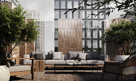 Пентхаус, Лот №229524, Роскошный квартал «Лайф тайм» (Life Time), Москва, ЦАО, Пресненский, м. Улица 1905 года, ул. Сергея Макеева, 9к3