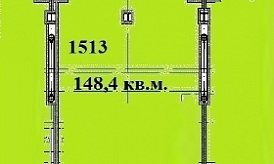Пентхаус, 2-я Брестская ул., д. 6, ЖК «Резиденция Тверская», 148,4 кв.м
