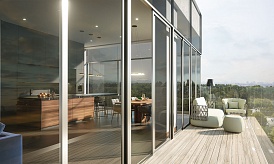 Пентхаус с терассой в ЖК «Вишнёвый сад», Мосфильмовская ул., д. 1, Корпус G, 214 кв. м