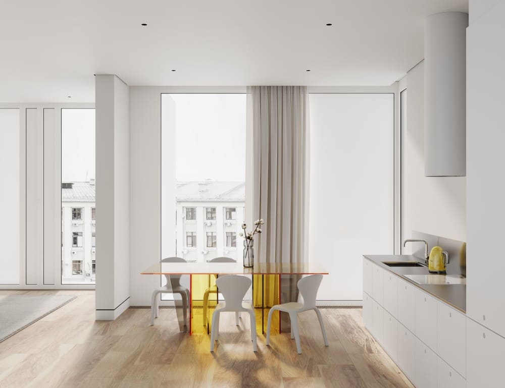 Двухуровневый пентхаус с террасой в ЖК «Lumin», Славянская площадь 2/5/4С5, 208.7 кв.м