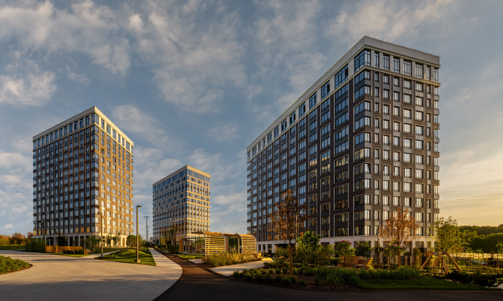 Пентхаус, Лот №146845, Собрание клубных домов «Вест Гарден» (West Garden), Москва, ЗАО, Раменки, м. Минская, проспект Генерала Дорохова